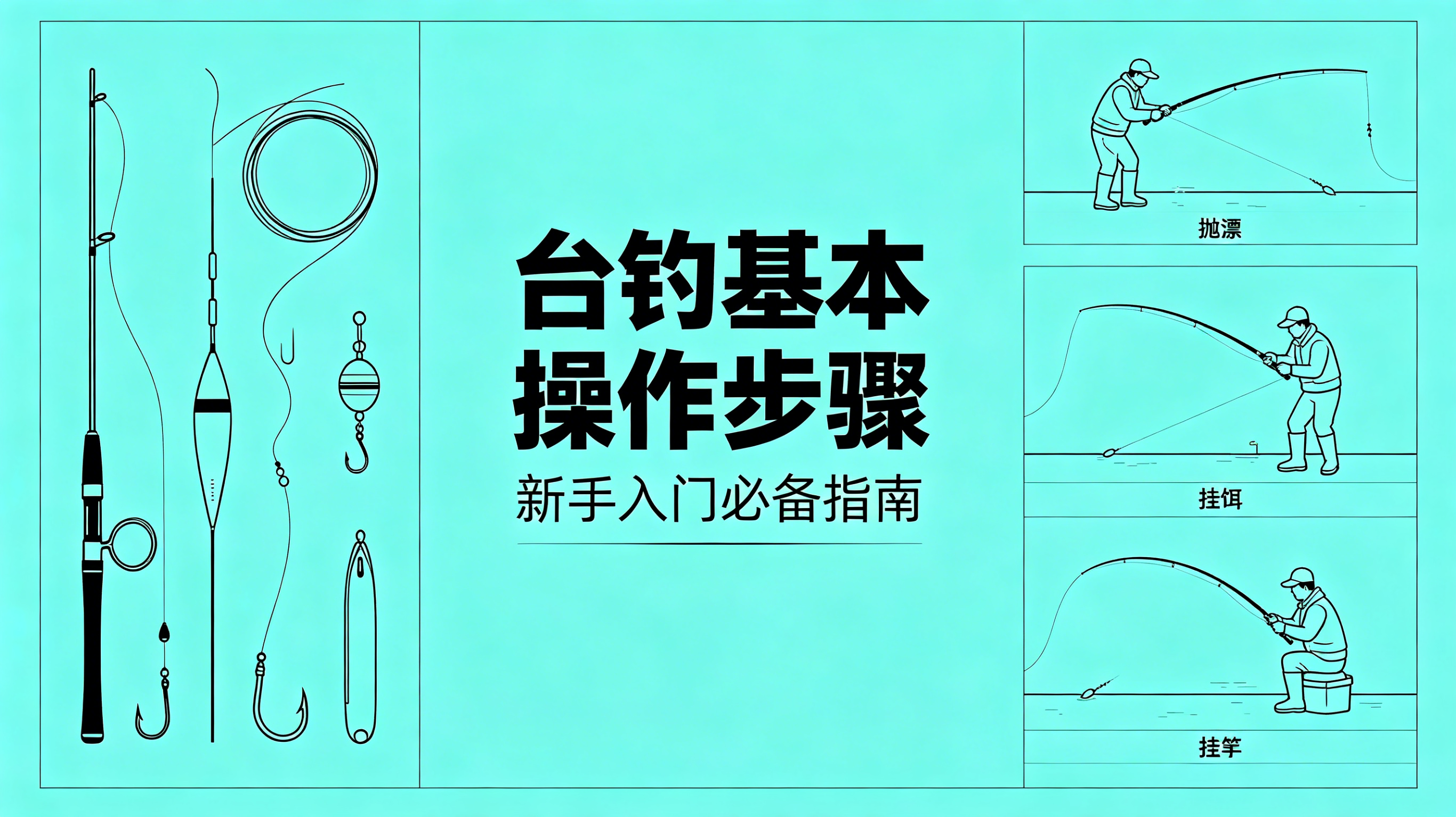 台钓基本操作步骤
